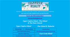 Desktop Screenshot of islanderrealty.com
